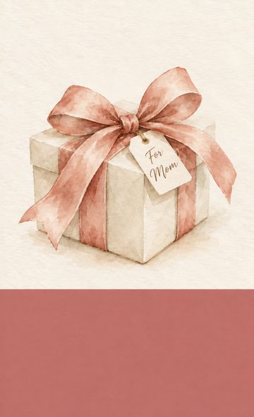 Mother's Day gift card