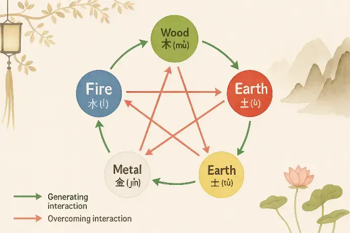 5 elemts thory