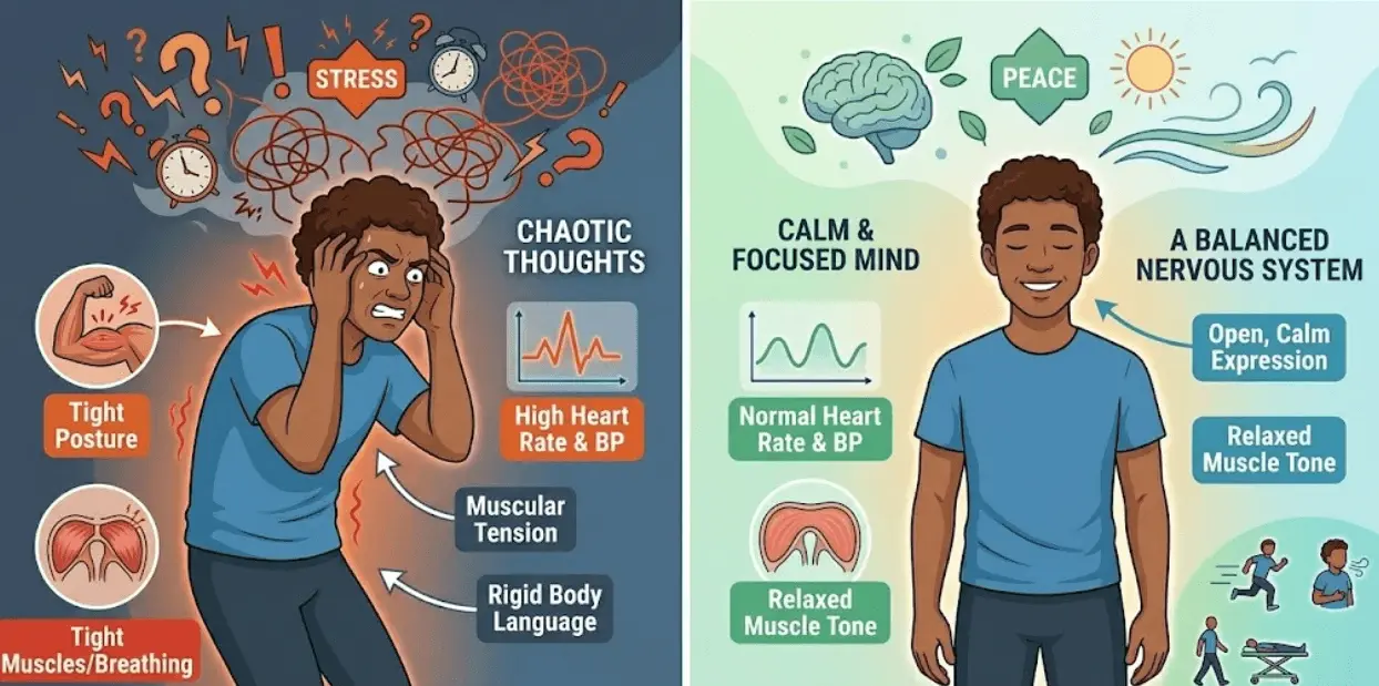 reduce stress with daily fitness activities