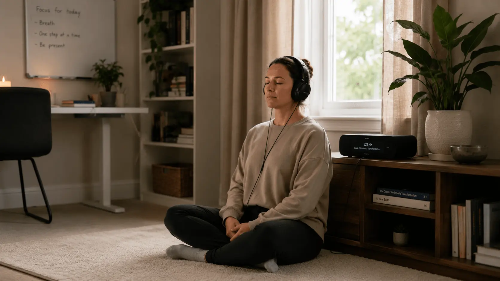 528 Hz for mental relaxation